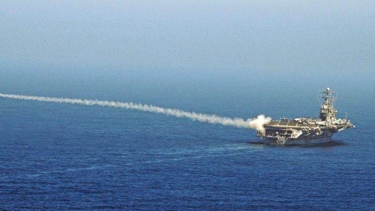 Trump says Iran called ‘numerous’ times to make deal as carrier enters Middle East waters